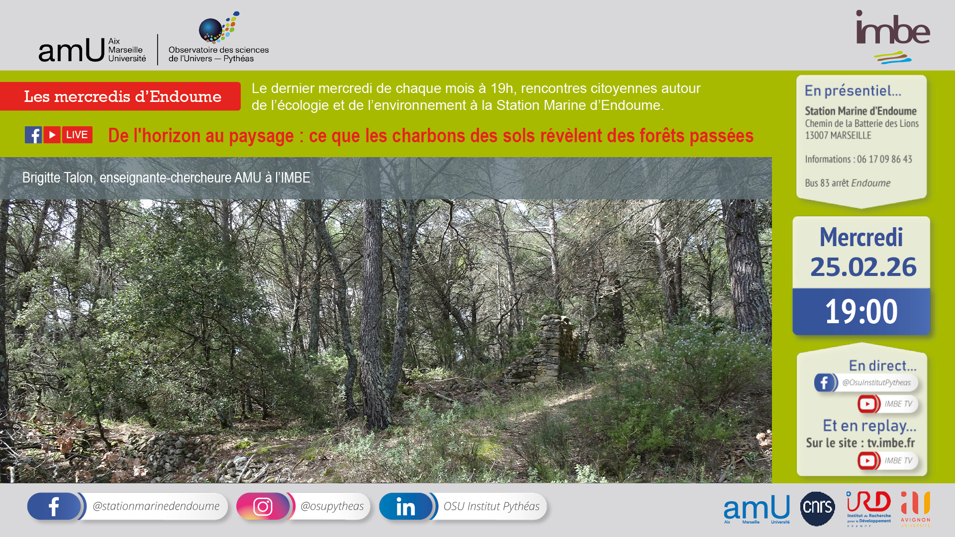 De l’horizon au paysage: Ce que les charbons des sols révèlent des forêts passées